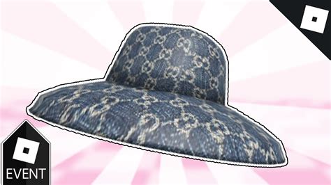 gucci denim wide brim hat roblox|Gucci Garden .